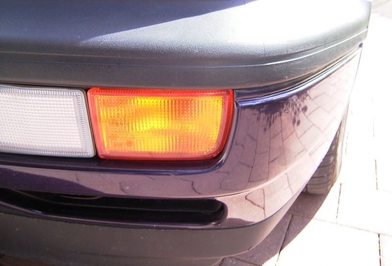 Intermitente encendido de un VW Golf Variant