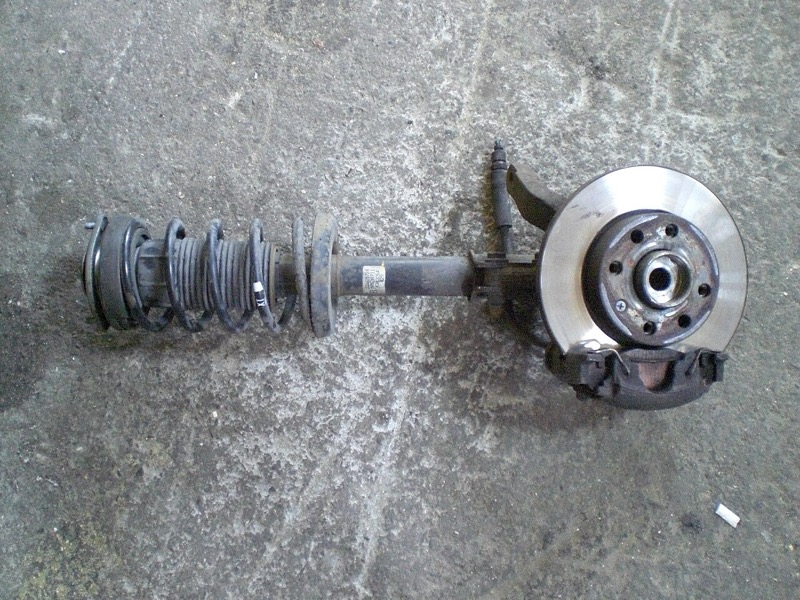 Conjunto MacPherson con muelle, amortiguador y disco