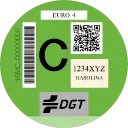 Distintivo ambiental C de la DGT