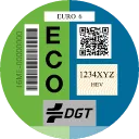 Distintivo ambiental ECO de la DGT